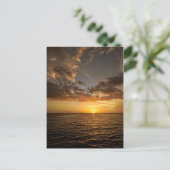 Chill Out in het Florida Sunset Briefkaart (Staand voorkant)