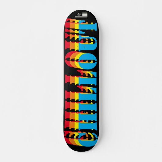 CHILL OUT JMT Deck de skateboard 7 3/4" (Devant)
