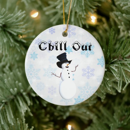 Chill out keramisch Ornament (Boom)