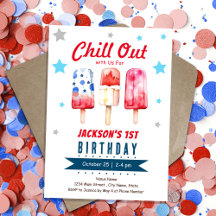 Chill Out Kids Summer Ijslolly 1e Verjaardag