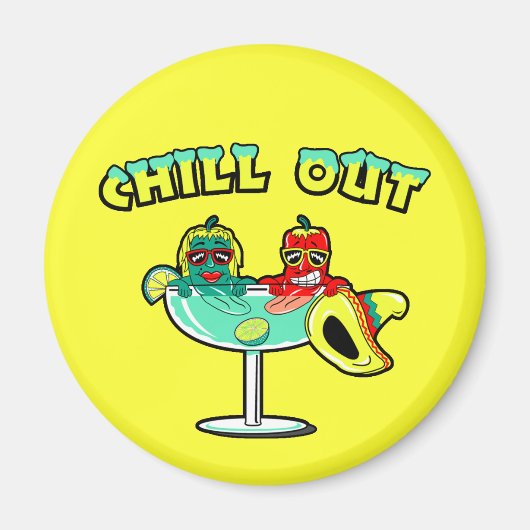 Chill Out Magneet (Voorkant)