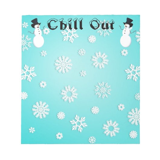 Chill-out Notitieblok (Voorkant)