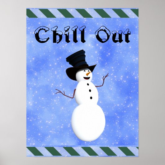 Chill-out Poster (Voorkant)