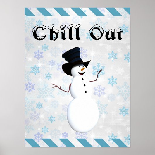 Chill-out Poster (Voorkant)