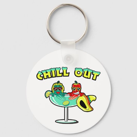 Chill Out Sleutelhanger (Voorkant)