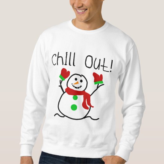 Chill Out Snowman Tshirts et cadeaux (Devant)