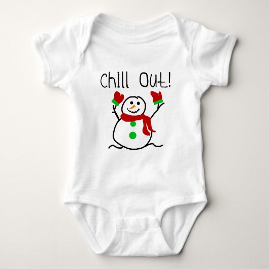 Chill Out Snowman Tshirts et cadeaux (Devant)