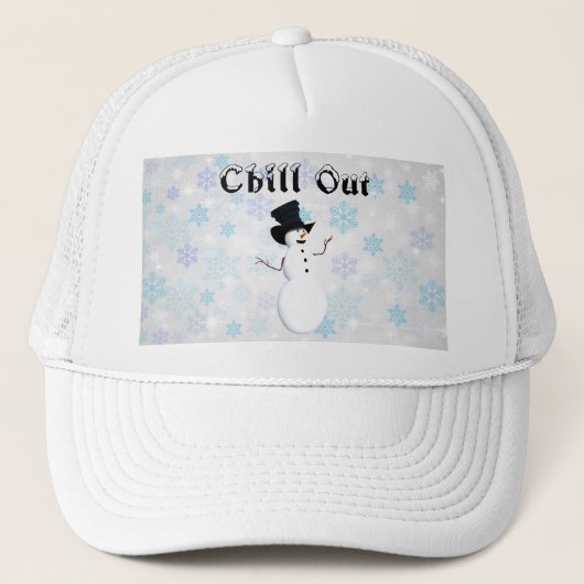 Chill Out Trucker Hat Trucker Pet (Voorkant)
