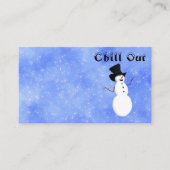 Chill-out Visitekaartje (Voorkant)