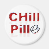 Chill Pill Funny PMS Magneet (Voorkant)