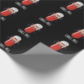 Chill Pill Grappig Bevriezen Medicijn Pun Cadeaupapier (Hoek)