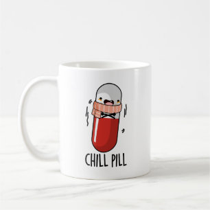 Chill Pill Grappig Bevriezen Medicijn Pun Koffiemok