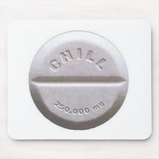 Chill Pill Muismat (Voorkant)