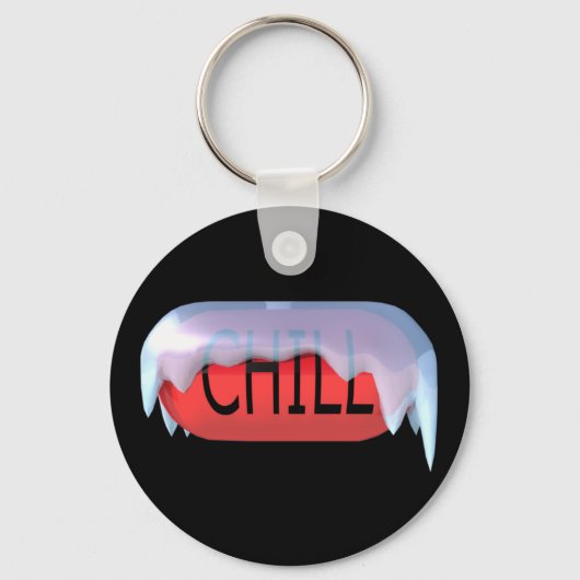 Chill Pill Red Sleutelhanger (Voorkant)