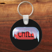 Chill Pill Red Sleutelhanger (Voorkant)