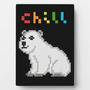 Chill Polar Beer Dierenvriend Fotoplaat