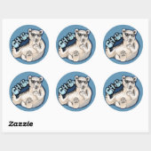 Chill Polar Beer Ronde Sticker (Vel)