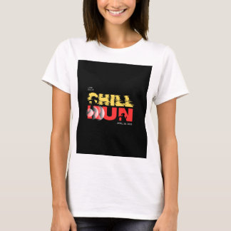 Chill Run Grafische T-Shirt - Levendig Urban Stree