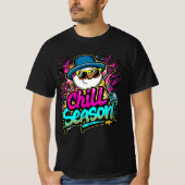 Chill Season – Relaxed Holiday Design T-shirt (Voorkant)