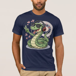 Chill Snake Tunes Grappig T-shirt