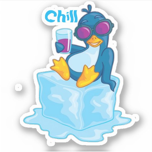 Chill Sticker (Voorkant)