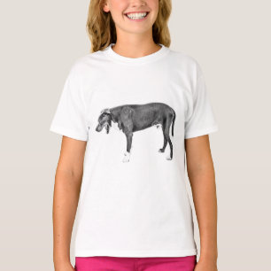 Chill Stride: Bully Mix in zwart en wit T-shirt