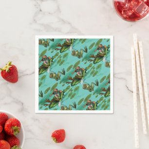 Chill Summer Frogs Servet