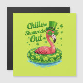 Chill The Shamrocks Out Funny  St Patrick’s Day (Voorkant / Achterkant)