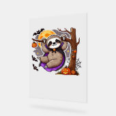 Chill Thrills Halloween Sloth T-Shirt surdimension (Angle)