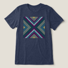 Chill Toned Mosaic Tri-Blend Shirt