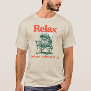 Chill Wasbeer Vintage - Ontspan Niets Is Onder Con T-shirt