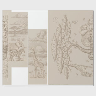 Chillax en ga naar buiten, Chocolade Lab Visser Wr Cadeaupapier