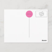 Chillaxin'@ Agawak Briefkaart (Achterkant)