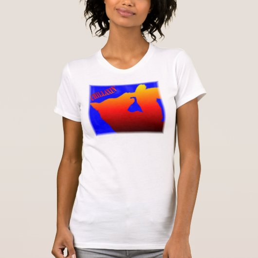 chillaxin t-shirt (Voorkant)