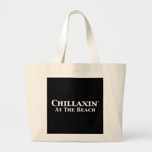 Chillaxine bij de beukencadeaus grote tote bag (Voorkant)