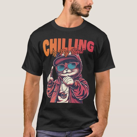 Chillen is mijn beste t-shirt (Voorkant)