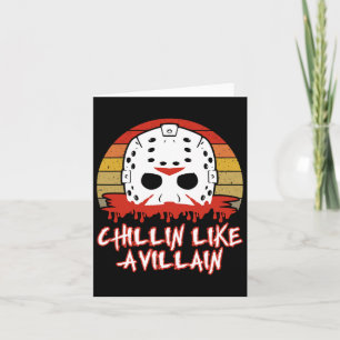 Chillen Like A Villain Horrorfilmfan Kaart