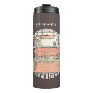 Chillen met FRIENDS™ Cartoon Thermosbeker