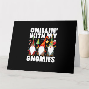 Chillen Met Mijn Kabouters Grappige Kabouter Kerst Kaart