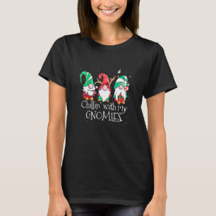 Chillen Met Mijn Kaboutertjes Tuinkabouter Kerst P T-shirt