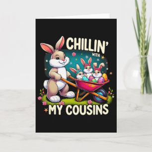 Chillen Met Mijn Neven Gelukkige Pasen Familie M Kaart