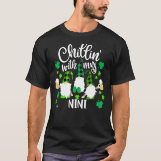 Chillen Met Mijn Nini St Patricks Dag Kabouters Tu T-shirt