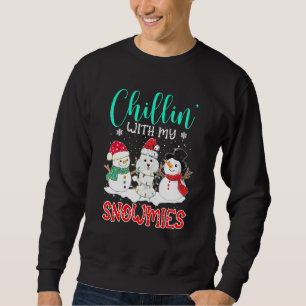 Chillen Met Mijn Sneeuwvriendjes Poodle Kerstman K Trui