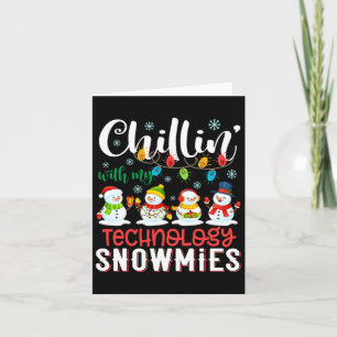 Chillen Met Mijn Technologie Sneeuwmuisjes Licht K Kaart