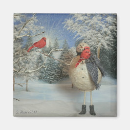 Chillen met vrienden magneet