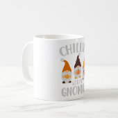 Chillin Avec Mes Gnomies Café Mug (Devant gauche)