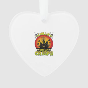 Chillin Creeps Spokenhuis Halloween Heksen Sku Ornament