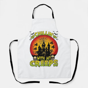 Chillin Creeps Spokenhuis Halloween Heksen Sku Schort