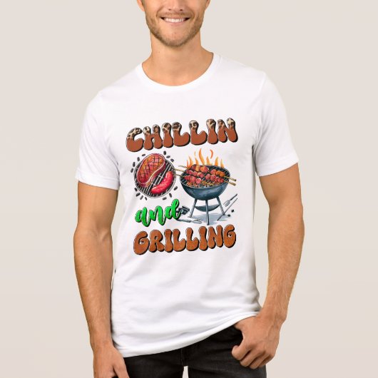 Chillin’ en Grillin’ T-shirt (Voorkant)