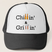 Chillin en Grillin Trucker Pet (Voorkant)